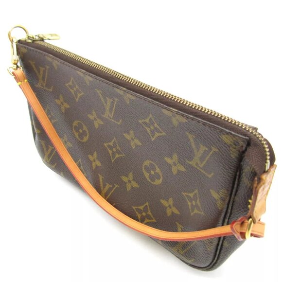 Authentic LOUIS VUITTON Accessory Pouch Pouch M51980 Monogram Canvas #603003 - Picture 16 of 16